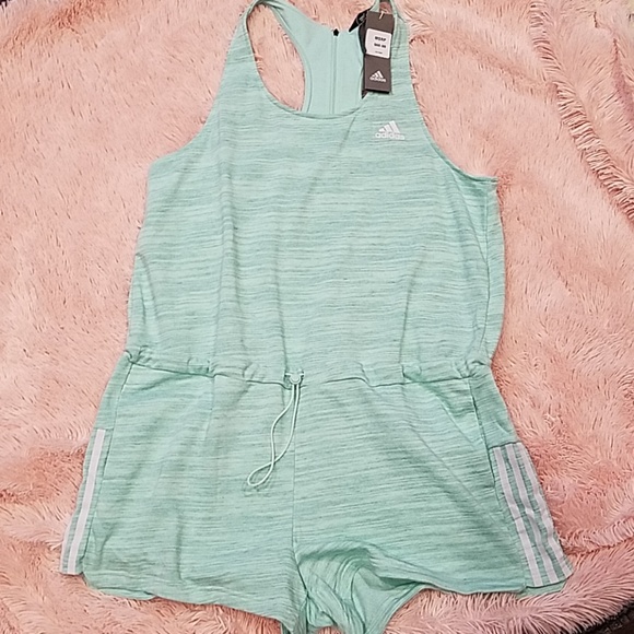 Adidas romper with pockets. - Picture 2 of 8
